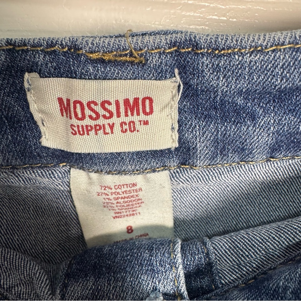 Mossimo Supply Co. Blue Denim Mini‎ Skirt - Picture 3 of 6